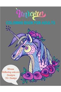 Unicorn Coloring Book for Adults