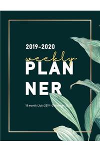 2019-2020 Weekly Planner