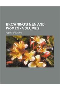 Browning's Men and Women (Volume 2)