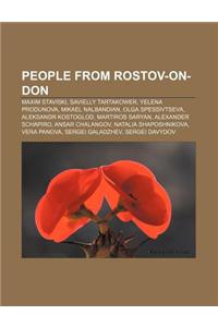 People from Rostov-On-Don
