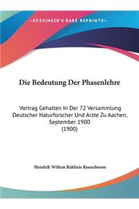 Die Bedeutung Der Phasenlehre