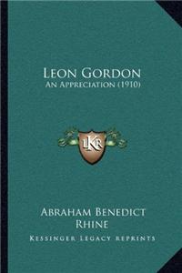Leon Gordon