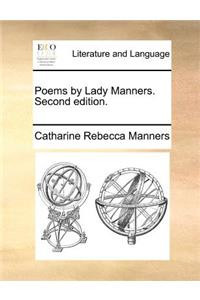 Poems by Lady Manners. Second edition.