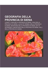 Geografia Della Provincia Di Siena