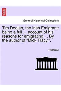 Tim Doolan, the Irish Emigrant