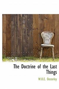 The Doctrine of the Last Things