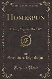 Homespun, Vol. 7