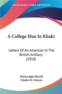 College Man In Khaki
