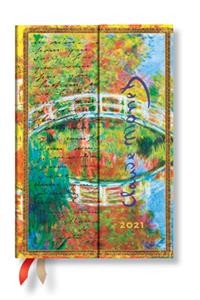 Paperblanks 2021 Monet (Bridge), Letter to Morisot Mini 12-Month