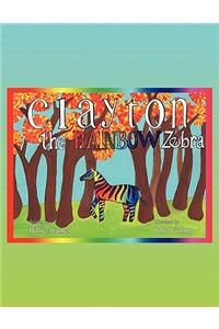 Clayton the Rainbow Zebra