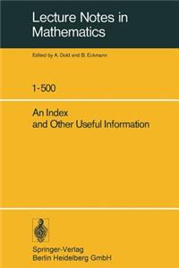 Index and Other Useful Information