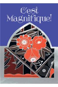 Air Mail - Tomorrow's Mail Today! - Vintage Airmail Correspondence Card and Stickers