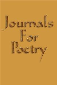 Journals For Poetry