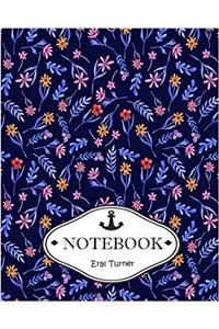 Flower Pattern Notebook / Journal: Pocket Notebook / Journal / Diary - Dot-grid, Graph, Lined, Blank No Lined