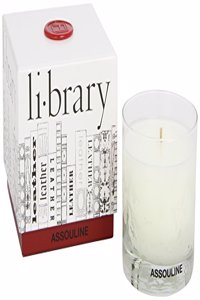 Leather Library Candle