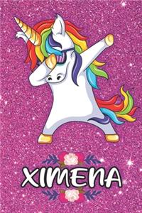 Ximena - Dabbing Unicorn Notebook