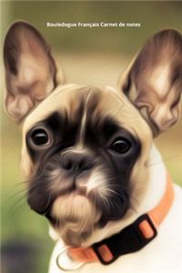 Bouledogue Français Carnet de notes