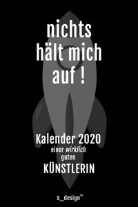 Kalender 2020 für Künstler / Künstlerin