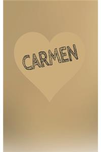 Carmen - Libro de plegablar y colorear