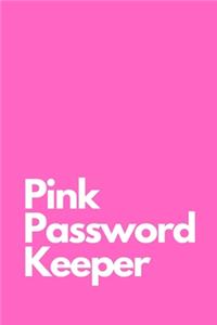 Pink Password Keeper
