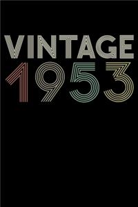 Vintage 1953 Notebook Birthday Gift