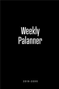 Weekly Planner 2019-20XX
