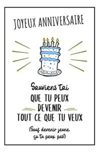 Bon Anniversaire Carnet De Notes Pour lui