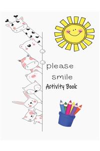 Please Smile Activity Book