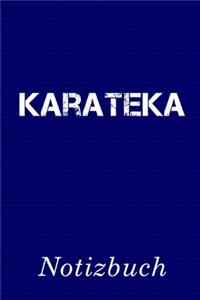Karateka Notizbuch
