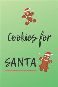 Cookies for SANTA