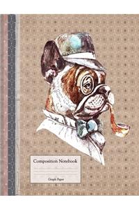 Composition Book with 5x5 Graph Paper
