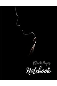 Black Pages Notebook