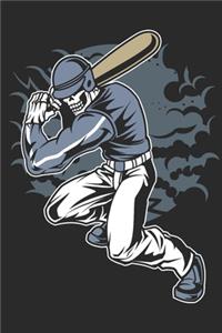 Skull Baseball Player