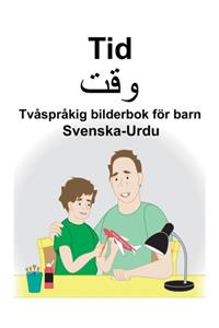 Svenska-Urdu Tid Tvåspråkig bilderbok för barn