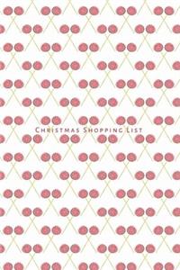 Christmas Shopping List