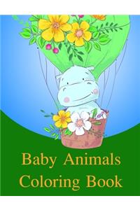 Baby Animals Coloring Book