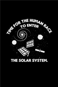 Human race to enter the solar system
