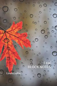 Leaf block notes, blocco note, taccuino, block notes, bloc notes, book, quaderno, blocchetto appunti