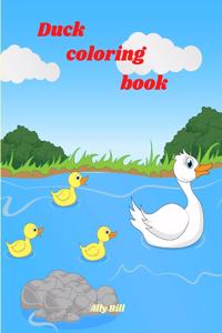 Duck Coloring Book