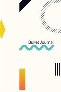 Bullet Journal: Minimal Design Bullet Journal - 120-Page 1/2 Inch Dot Grid Minimal Pattern Notebook - 6 X 9 Perfect Bound Paperback