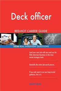 Deck officer RED-HOT Career Guide; 2526 REAL Interview Questions