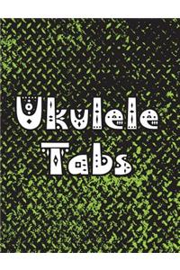 Ukulele Tabs Notebook