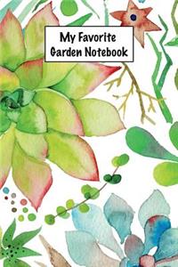 My Favorite Garden Notebook