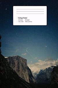 Mountain Composition Book - Mountains Are Magic