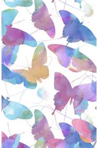 Watercolor Butterfly Journal