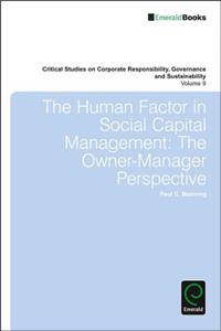 Human Factor in Social Capital Management: The Owner-Manager Perspective