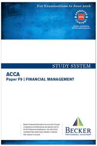 ACCA - F9 Financial Management (for Exams Up to June 2016)