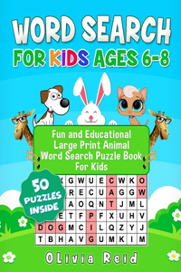 Word Search for Kids Ages 6-8