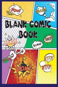 Blank Comic Book: Variety of Templates, 4 Up Panel Layouts, Draw Your Own Comics, Create Your Own Drawing Cartoons and Comics (Blank Comic Books ) (Volume 3)