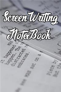 Screen Writing Notebook